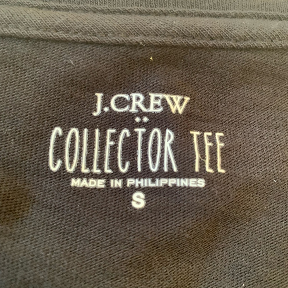 J.CREW ladies Collector series “Cheers” long sleeve 100% cotton T-shirt LNWOT - Picture 3 of 10